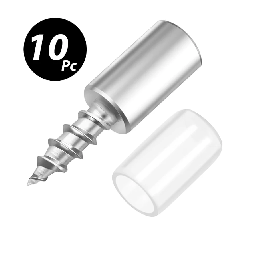 x10 Pcs Taquet Etagere, Consoles pour étagères, Supports d'étagère à vis Autotaraudeuses, Chevilles de Support Etagere Murale, Pour les bibliothèques, les penderies et les armoires