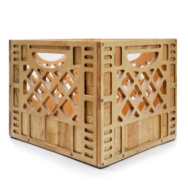 Boîte de rangement rétro en bois